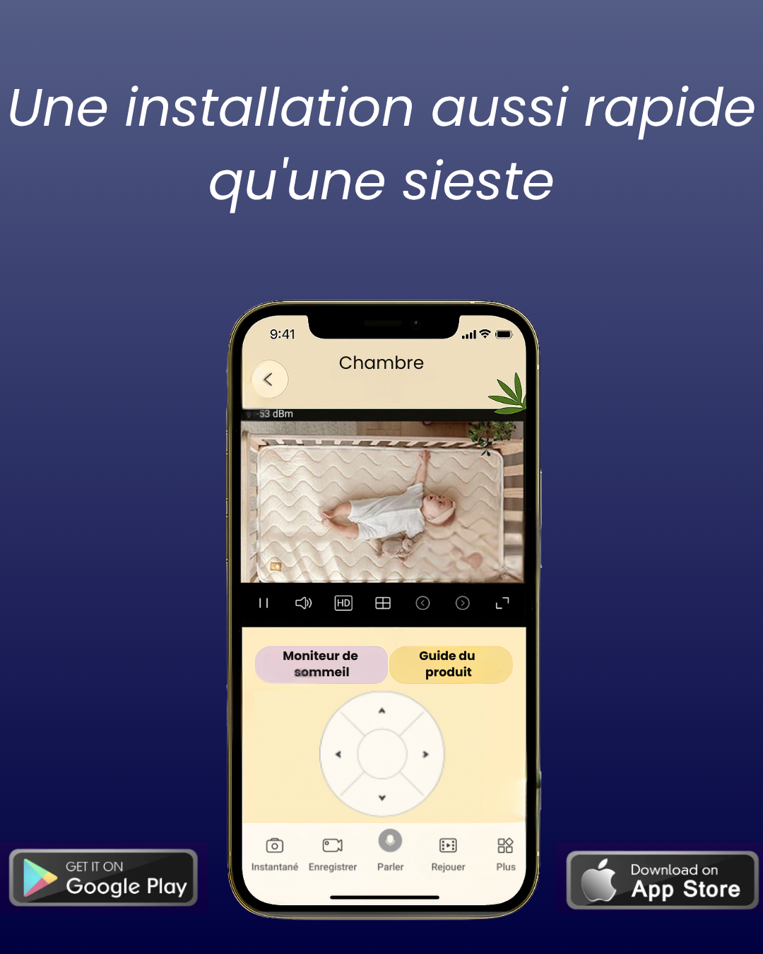 Caméra bébé Nubibi : Votre sérénité retrouvée