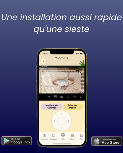 Caméra bébé Nubibi : Votre sérénité retrouvée
